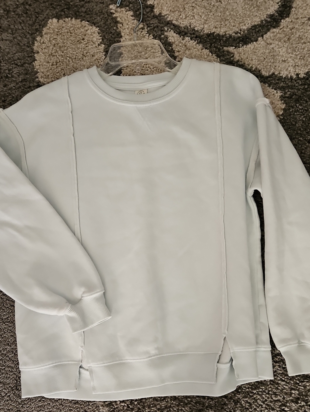 TREASURE & BOND (T&B) KIDS PALE BLUE CREWNECK SWEATSHIRT SZ XL